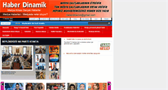 Desktop Screenshot of haberdinamik.com