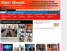 Tablet Screenshot of haberdinamik.com